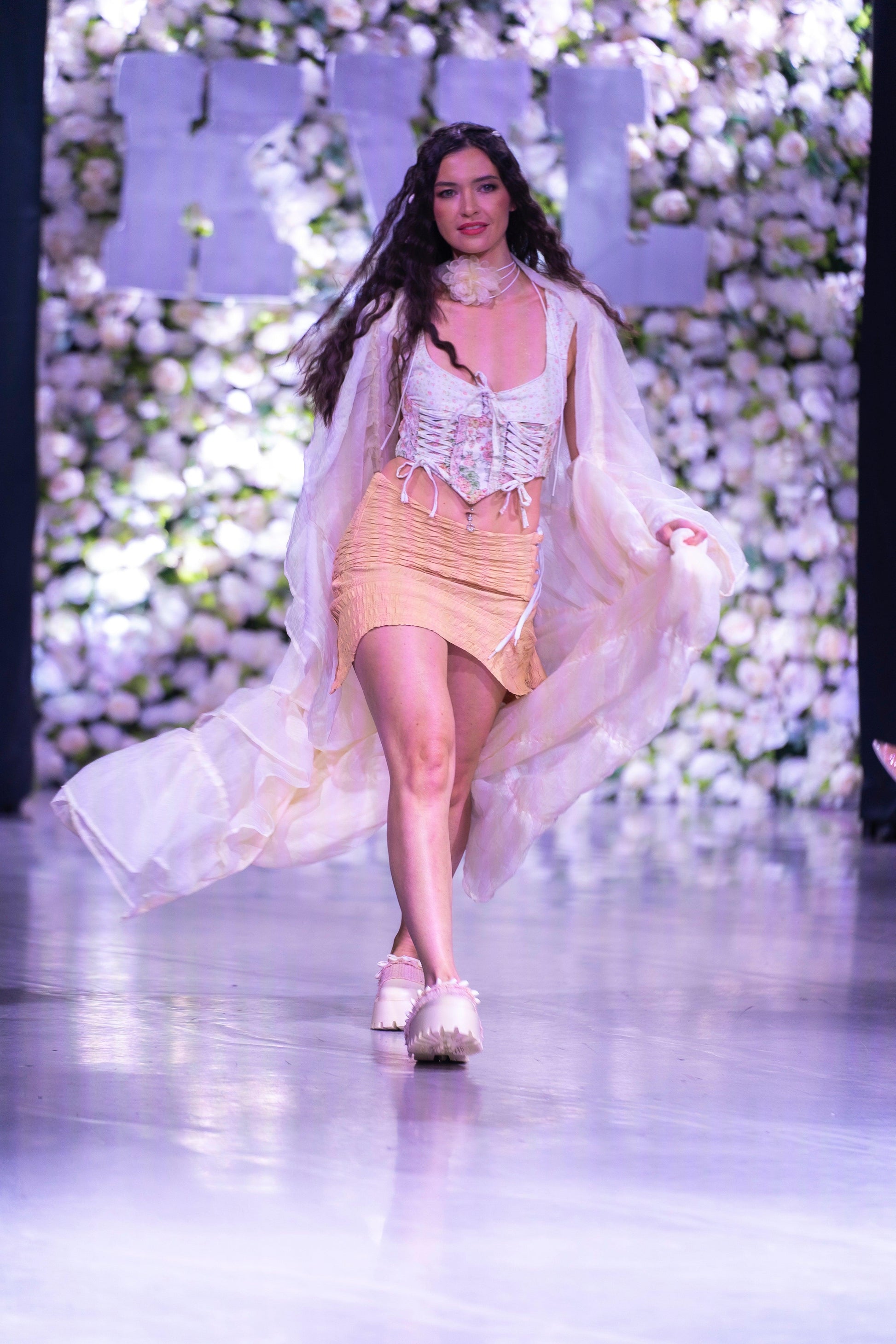 The Karina Reclaimed Skirt - Hippie Hued