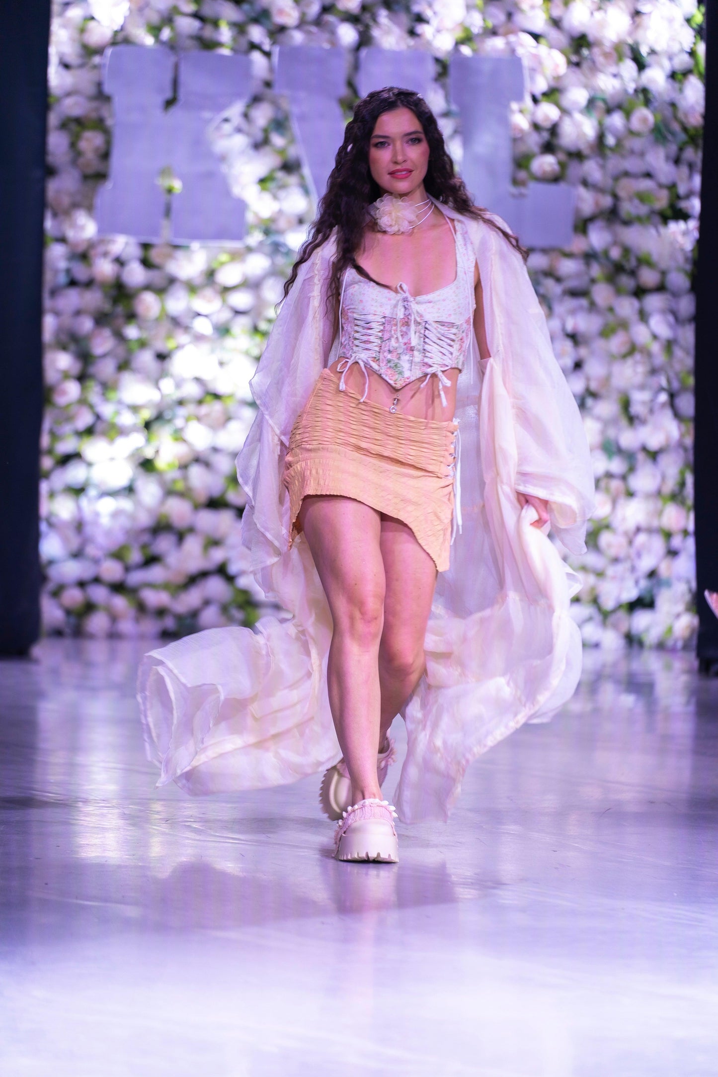 The Karina Reclaimed Skirt - Hippie Hued