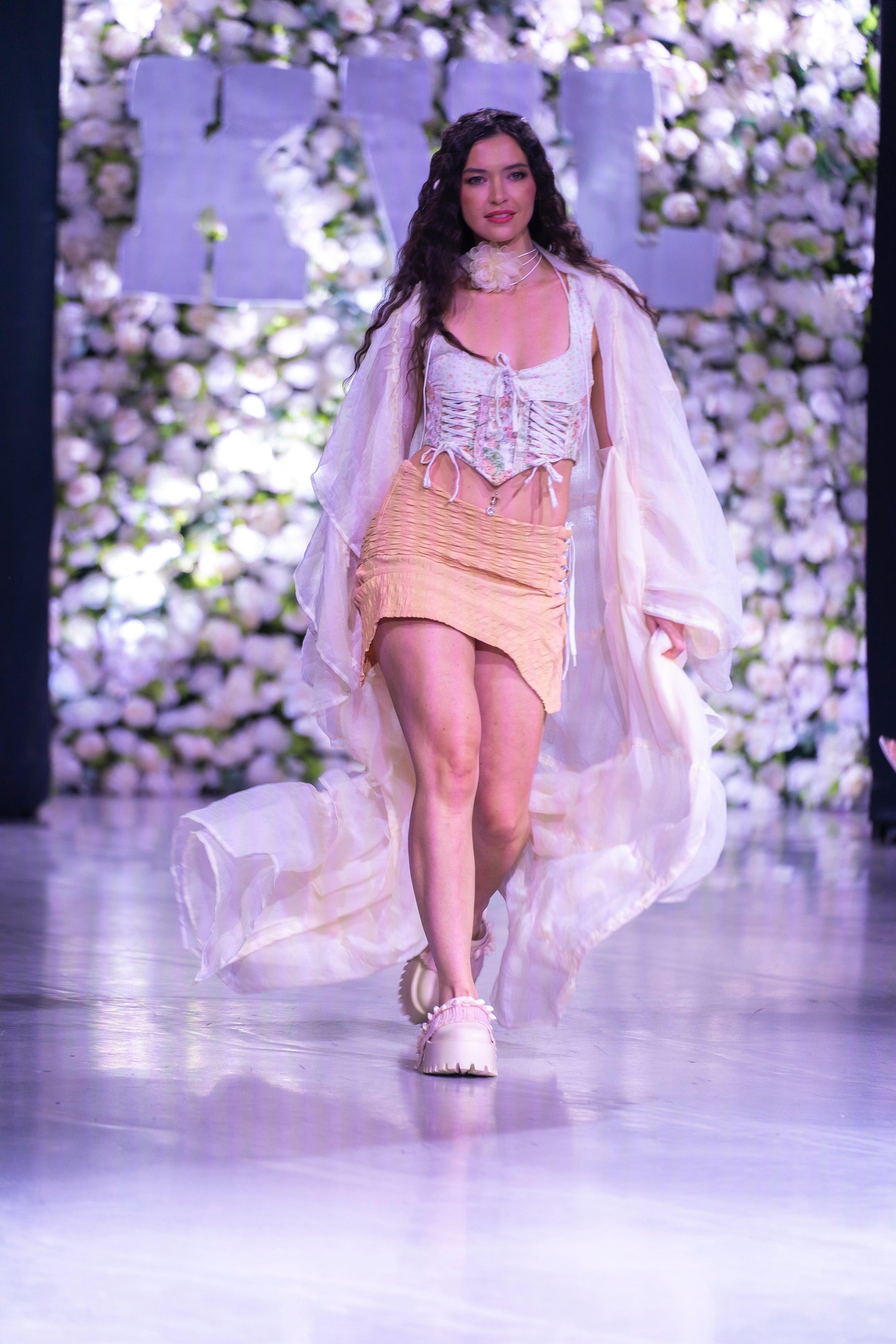 The Karina Reclaimed Skirt - Hippie Hued