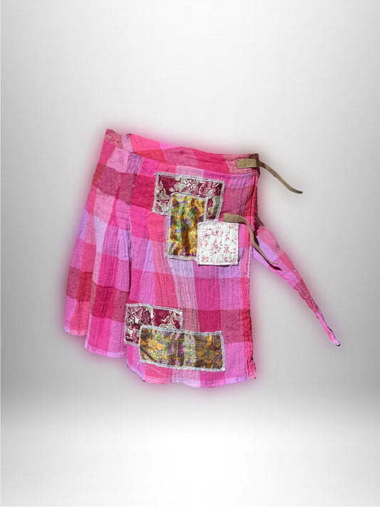 Reclaimed Hippie Hourrah Mini Skirt