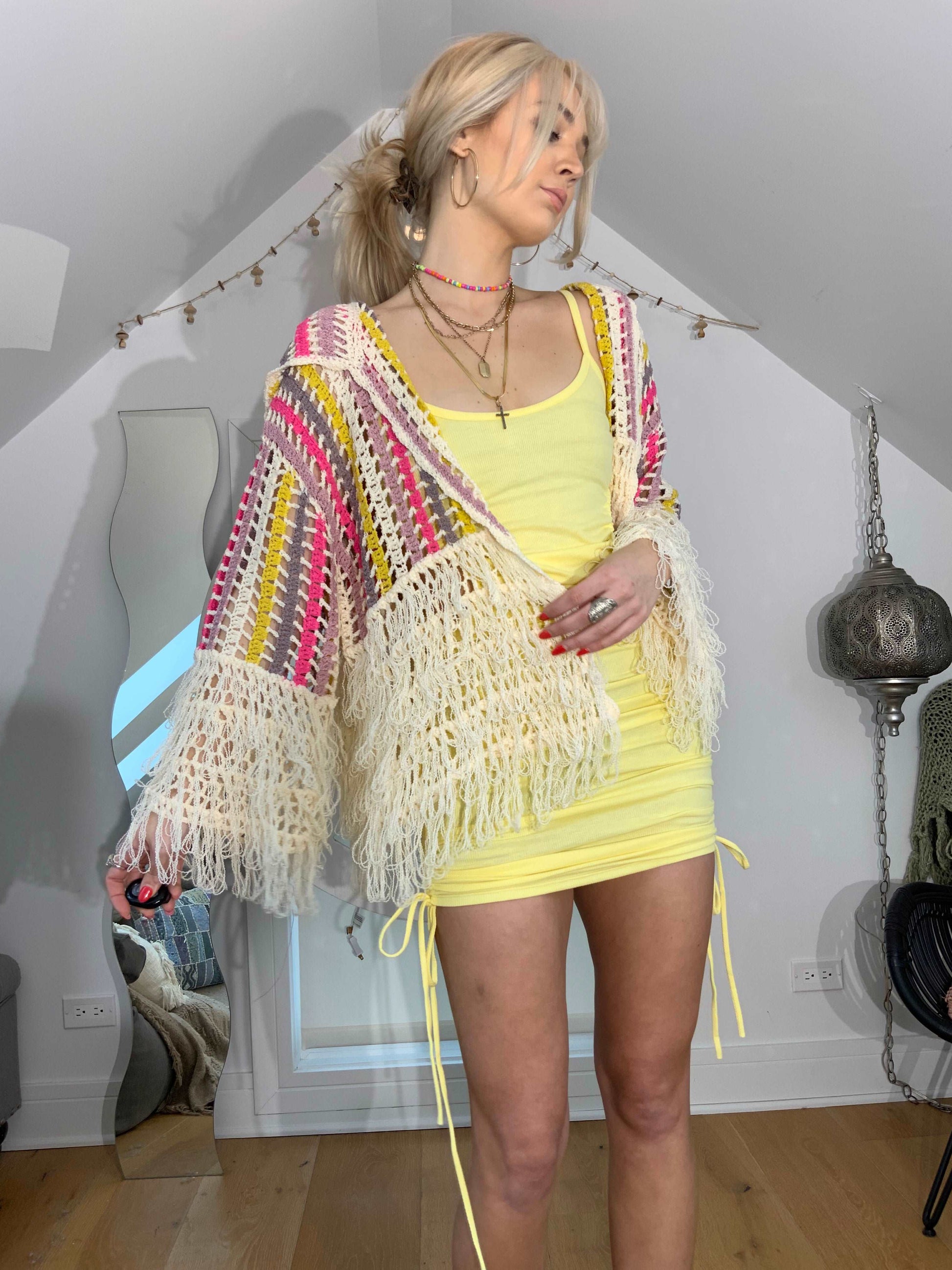 Lose Control Hooded Cardigan