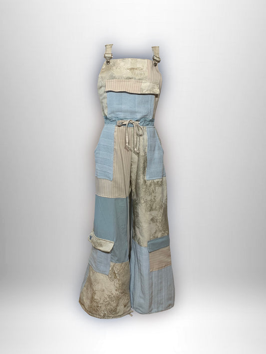 Reclaimed Patchwork Overalls