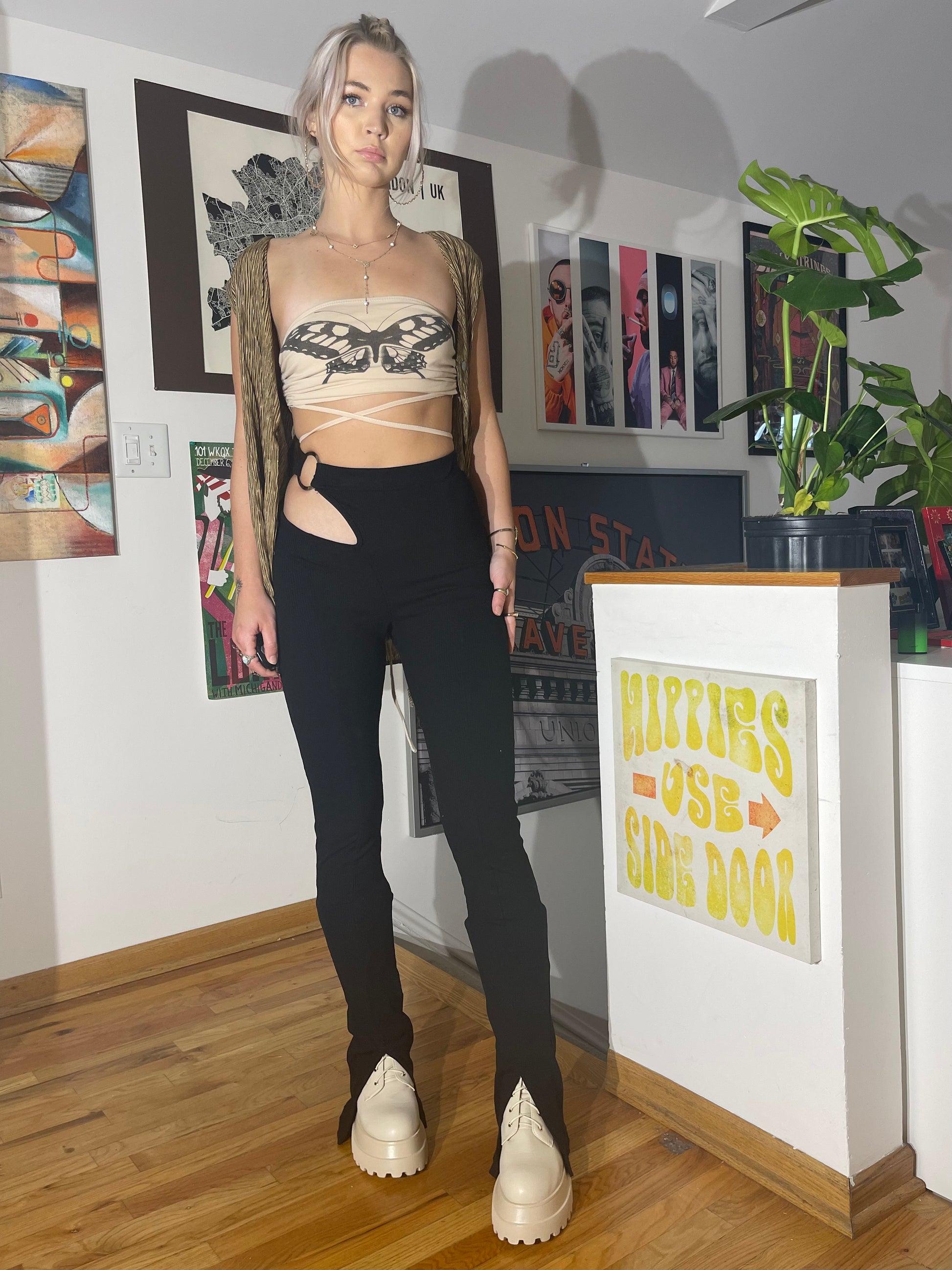 No Drama Pant - Hippie Hued