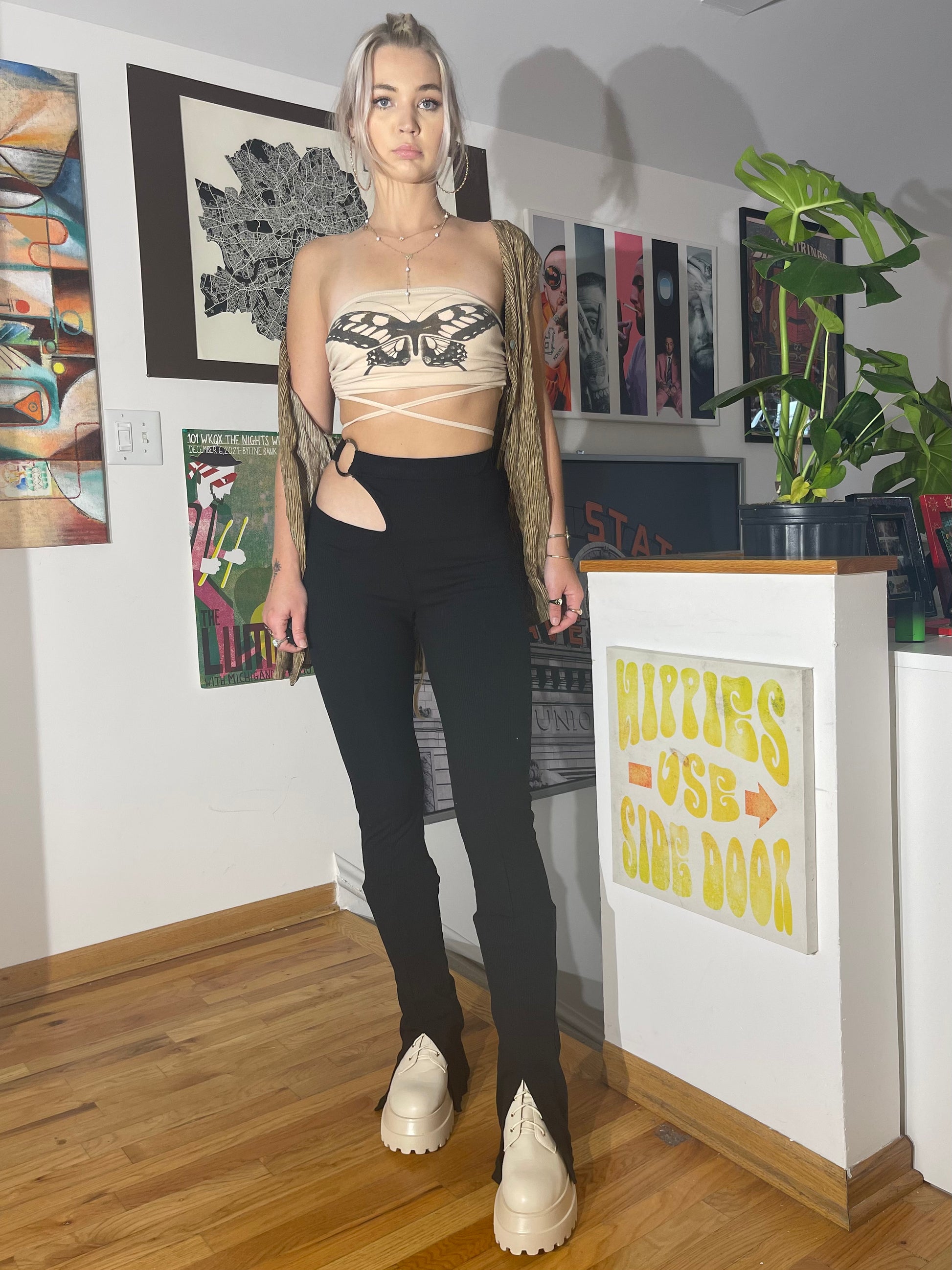 No Drama Pant - Hippie Hued