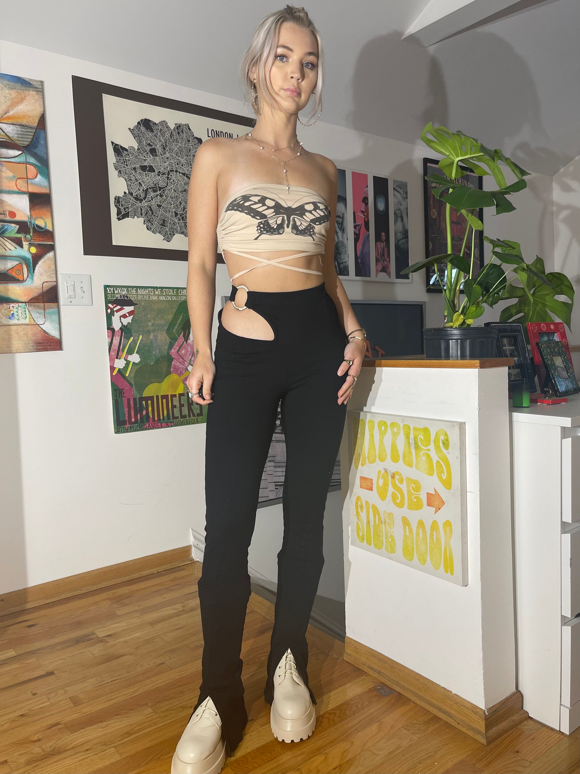 No Drama Pant - Hippie Hued
