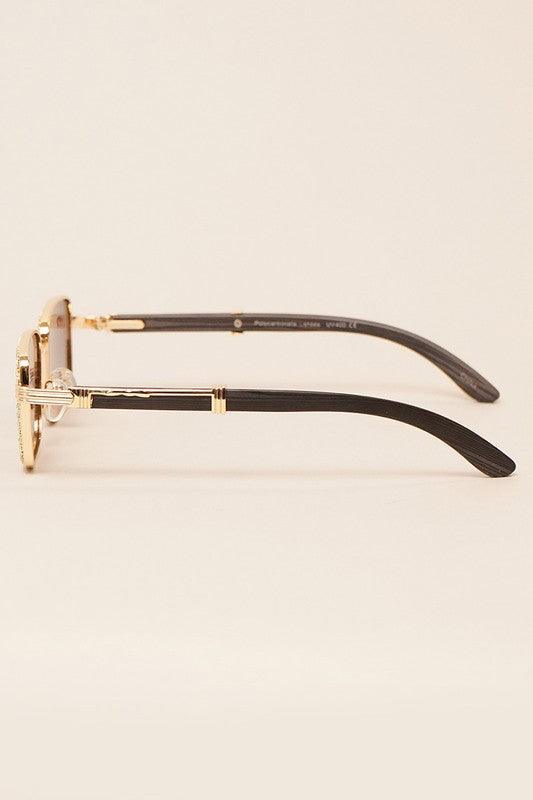 Rhinestone Festival Sunnies - Hippie Hued