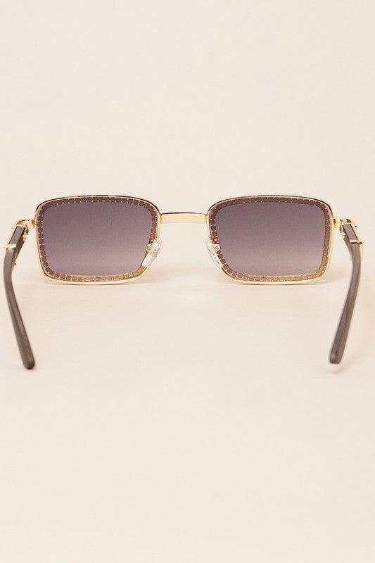 Rhinestone Festival Sunnies - Hippie Hued