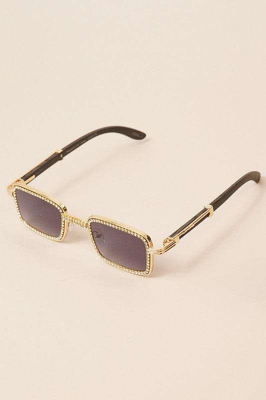 Rhinestone Festival Sunnies - Hippie Hued