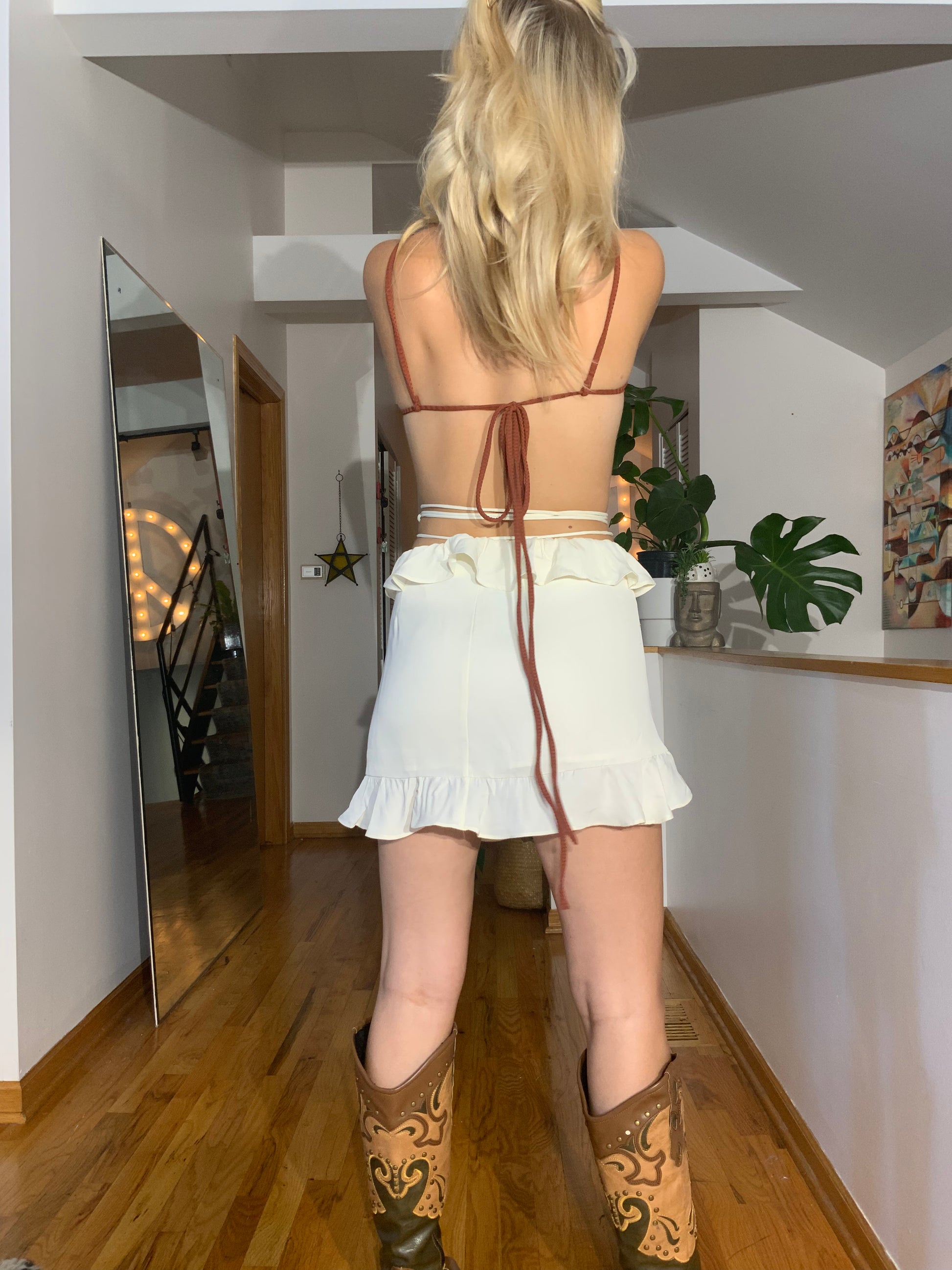 You’re a Sweet Pea Wrap Skirt - Hippie Hued